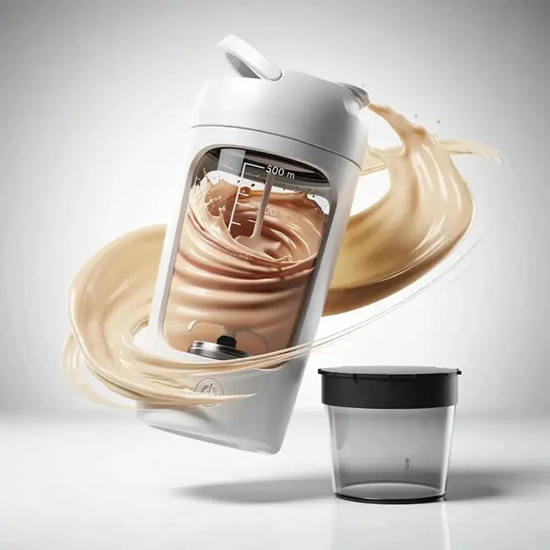Elektrischer Protein Shaker | Selbstrührende Shaker Becher | USB Mixer Becher | Mixadel