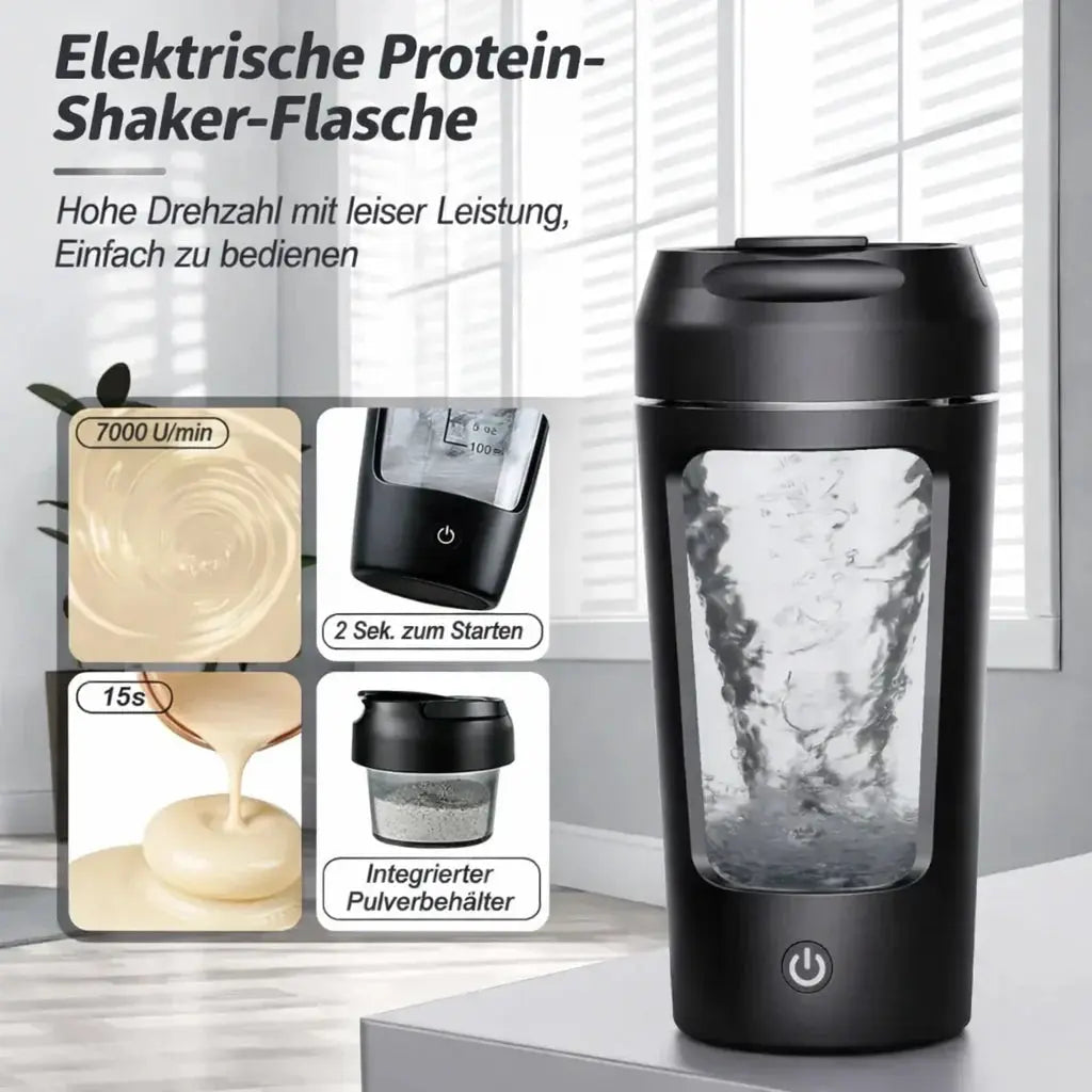 Elektrischer Protein Shaker | Selbstrührende Shaker Becher | USB Mixer Becher | Mixadel